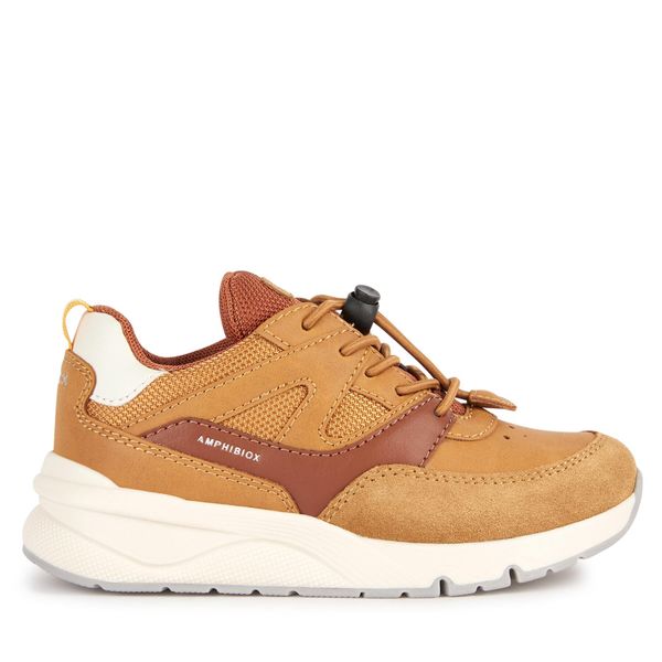 Geox Tenisice Geox J Rooner Boy B Abx J36LMA 0ME22 C2286 S Dk Yellow/Brown