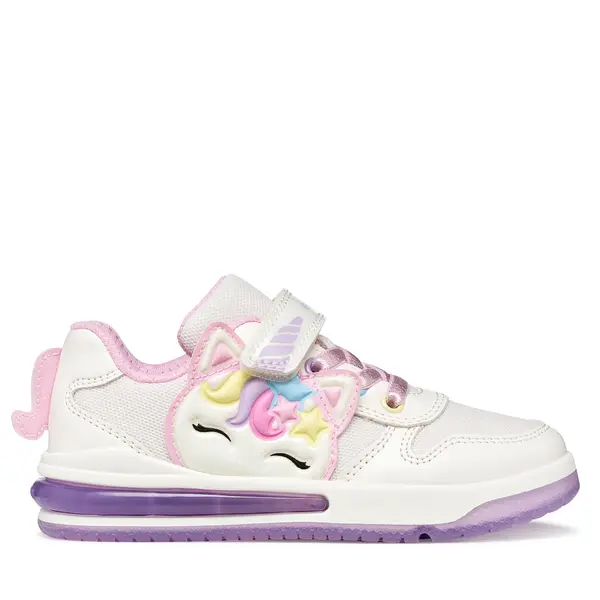 Geox Tenisice Geox J Sketlite Girl J65NWB 0EWBC C0406 S Bijela
