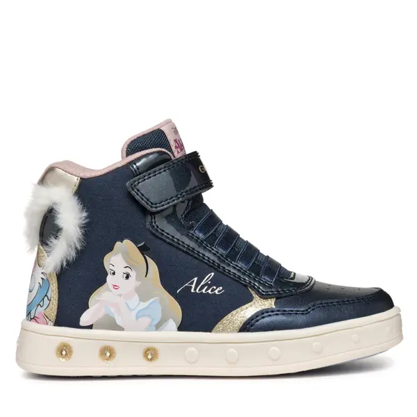 Geox Tenisice Geox J Skylin Girl J468WG 011KN C4256 M Tamnoplava