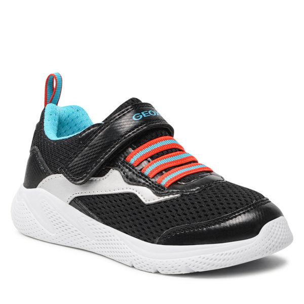 Geox Tenisice Geox J Sprintye B. C J25GBC 014CE C0039 M Black/Silver