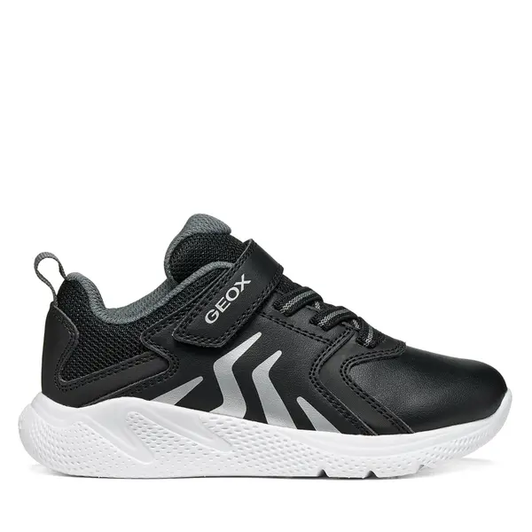 Geox Tenisice Geox J Sprintye Boy J66GBE 0BC14 C9999 S Crna