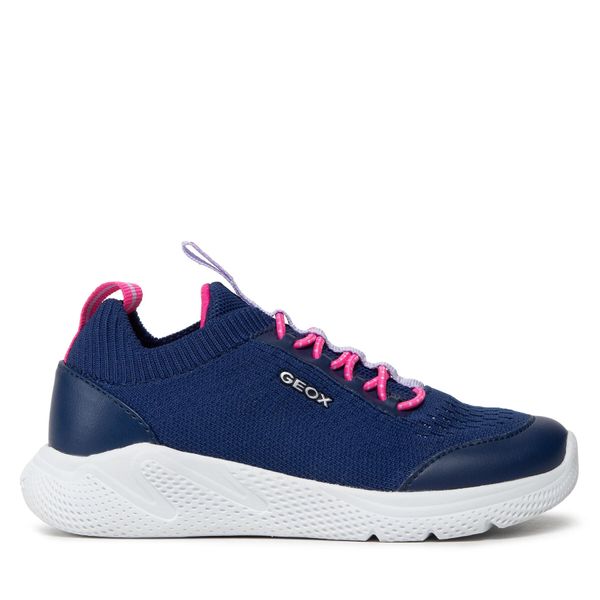 Geox Tenisice Geox J Sprintye G. B J25FWB 0006K C4268 S Navy/Fuchsia
