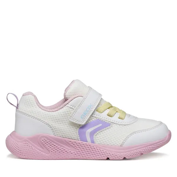 Geox Tenisice Geox J Sprintye Girl J36FWB 01454 C0406 S Bijela