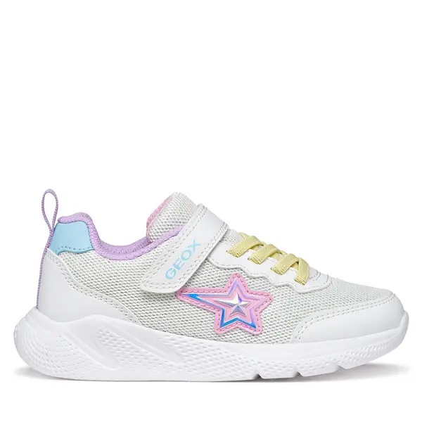 Geox Tenisice Geox J Sprintye Girl J55FWA 0AS54 C0653 D Bijela