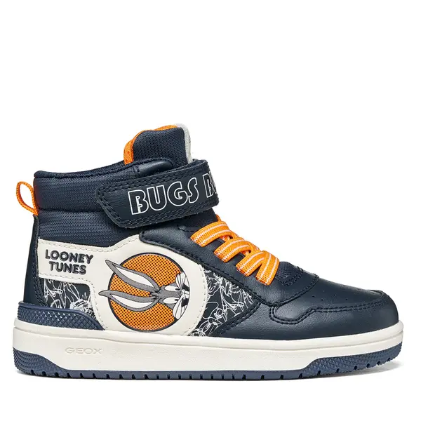 Geox Tenisice Geox J Washiba Boy J66LQF 054FU C0659 S Tamnoplava