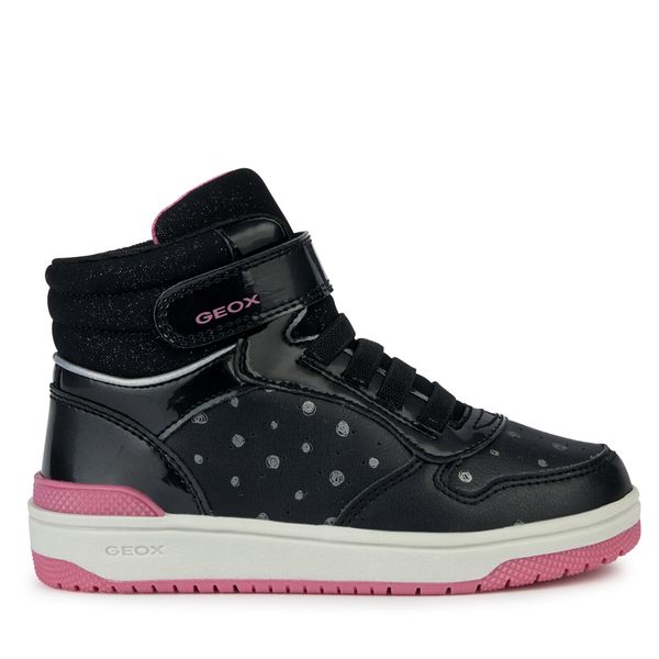Geox Tenisice Geox J Washiba Girl J36HXA 004AS C0922 D Black/Fuchsia