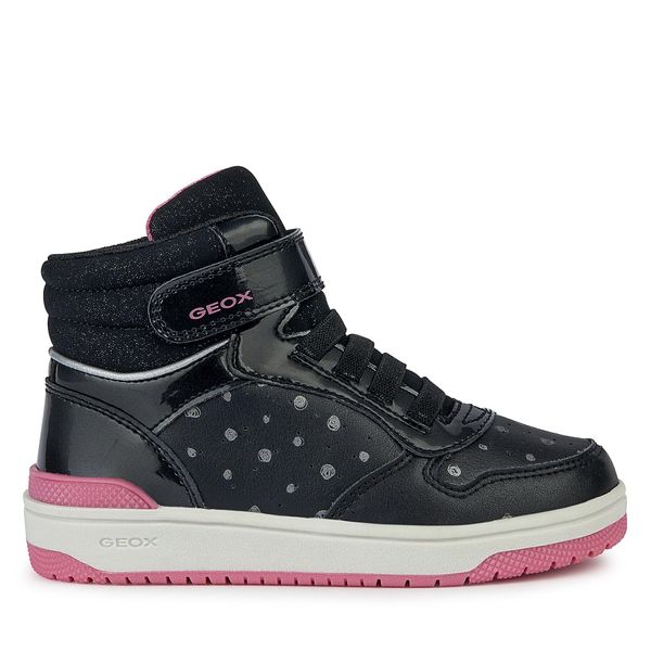 Geox Tenisice Geox J Washiba Girl J36HXA 004AS C0922 S Black/Fuchsia