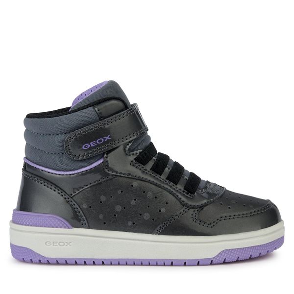 Geox Tenisice Geox J Washiba Girl J36HXA 0PVAS C1009 M Dk Silver