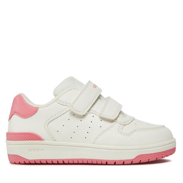 Geox Tenisice Geox J Washiba J45HXB 000BC C1200 M White/Coral