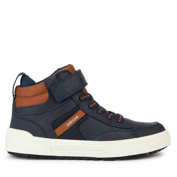 Geox Tenisice Geox J Weemble Boy J26HAA 0MEFU CF46N M Navy/Cognac