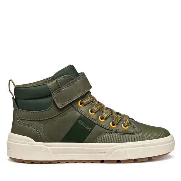 Geox Tenisice Geox J Weemble Boy J56HAA 0MEFU C3009 M Tamno zelena