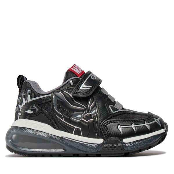 Geox Tenisice Geox MARVEL J Bayonyc Boy J36FEB 0FU50 C0039 M Black/Silver