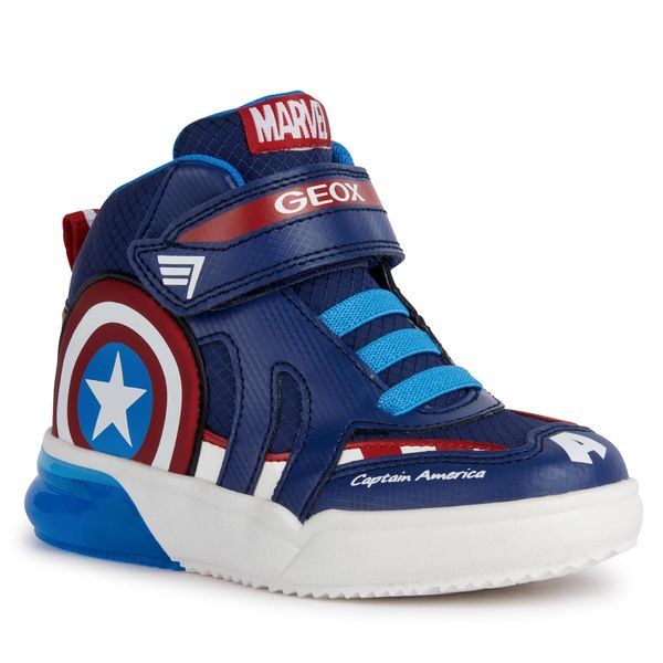 Geox Tenisice Geox MARVEL J Grayjay Boy J369YC 0FU50 C0735 S Navy/Red