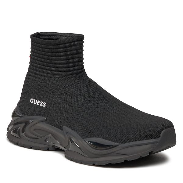 Guess Tenisice Guess Belluno Sock FM8LAS FAB12 Crna