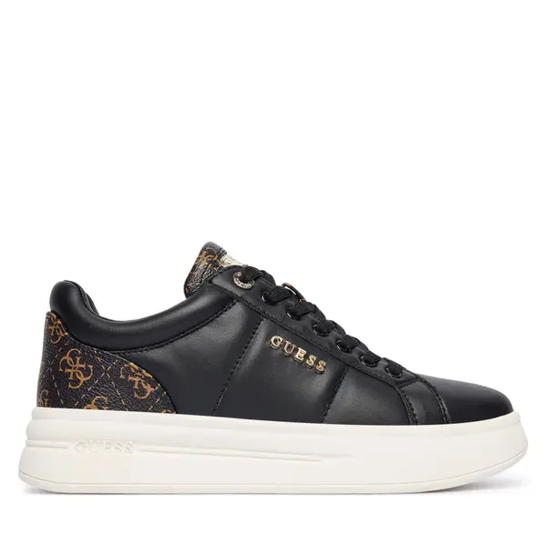 Guess Tenisice Guess FLFWLL PEL12 Crna