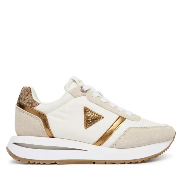 Guess Tenisice Guess FLPEAG ELE12 Écru