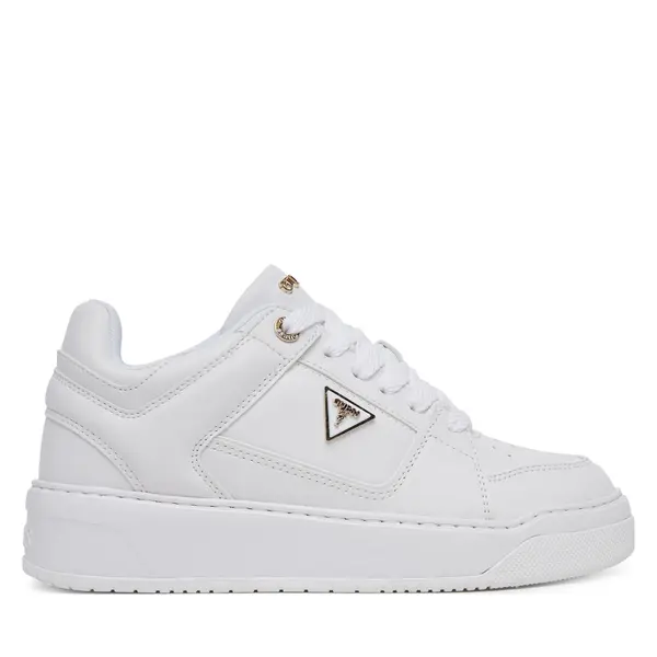 Guess Tenisice Guess FLTDEL ELE12 Bijela