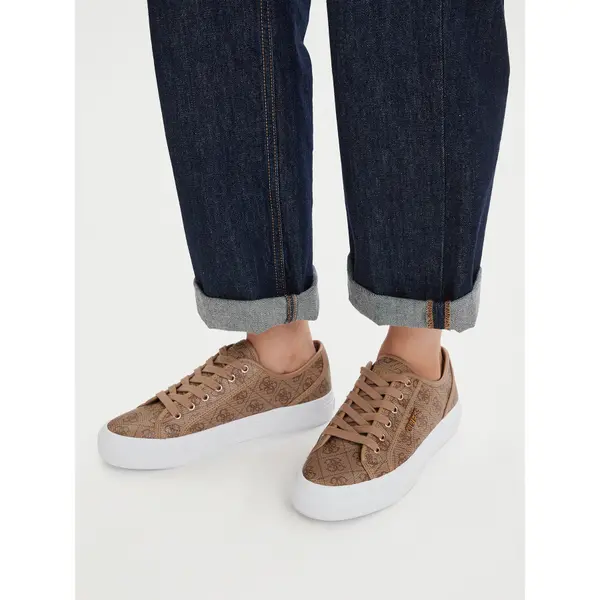 Guess Tenisice Guess FLTJ10 FAL12 Svijetlo smeđa