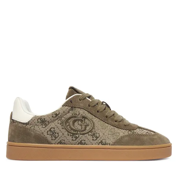 Guess Tenisice Guess FLTJAC LEA12 Kaki