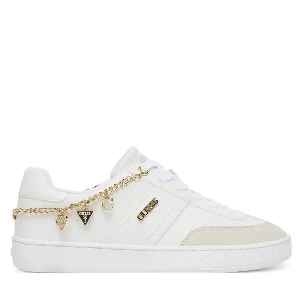 Guess Tenisice Guess FLTNAO LEA12 Bijela