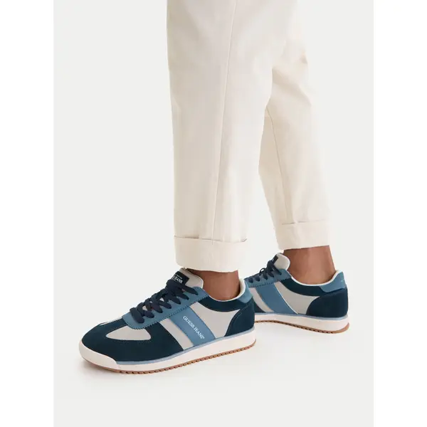 Guess Jeans Tenisice Guess Jeans EO-DELAND-01 WE Plava