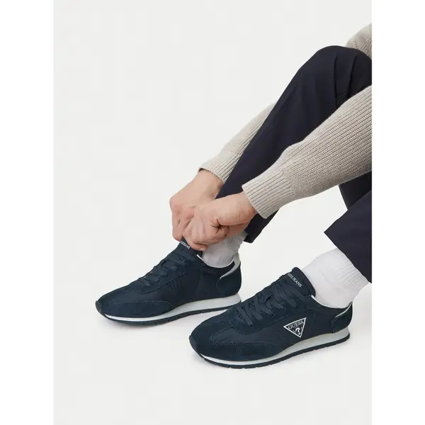 Guess Jeans Tenisice Guess Jeans EO-WILIAMS-01 126AM Tamnoplava