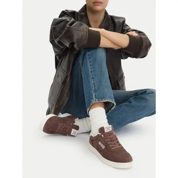 Guess Jeans Tenisice Guess Jeans EO-XL250041 Tamno smeđa