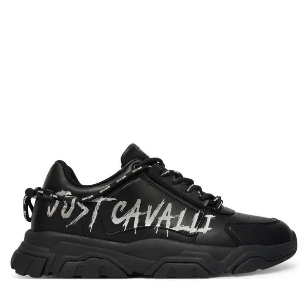 Just Cavalli Tenisice Just Cavalli 80QA3SH1 ZPC21 Crna