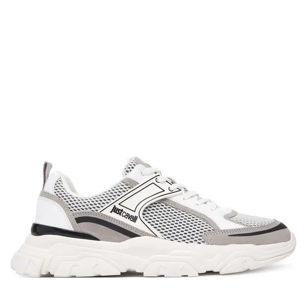 Just Cavalli Tenisice Just Cavalli 80QA3SH5 ZSE66 Siva