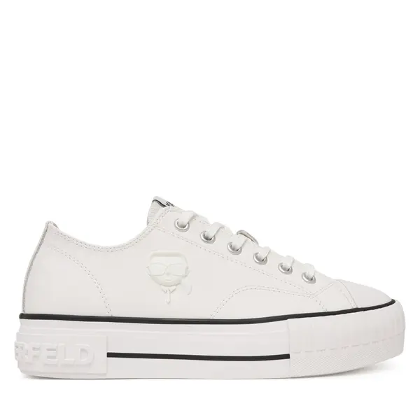 Karl Lagerfeld Tenisice KARL LAGERFELD Kampus Max KL60426 Bijela
