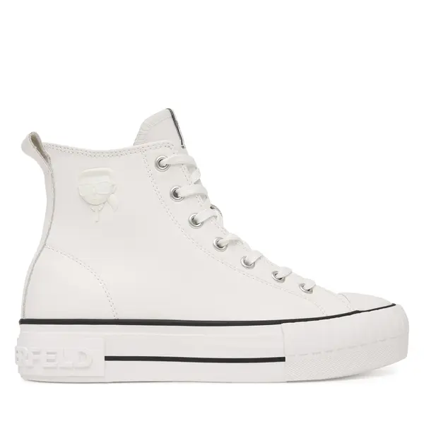 Karl Lagerfeld Tenisice KARL LAGERFELD Kampus Max KL60456 Bijela