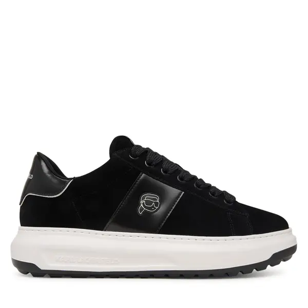 Karl Lagerfeld Tenisice KARL LAGERFELD Kapri Lug KL57527 Crna