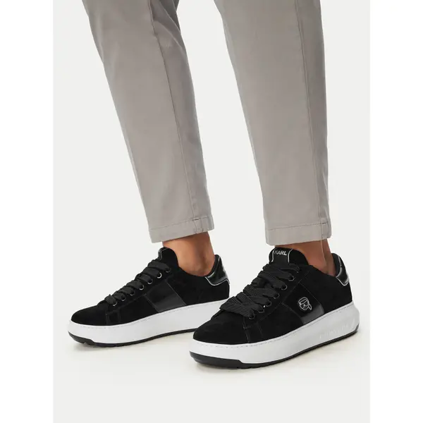 Karl Lagerfeld Tenisice KARL LAGERFELD Kapri Lug KL57527 Crna