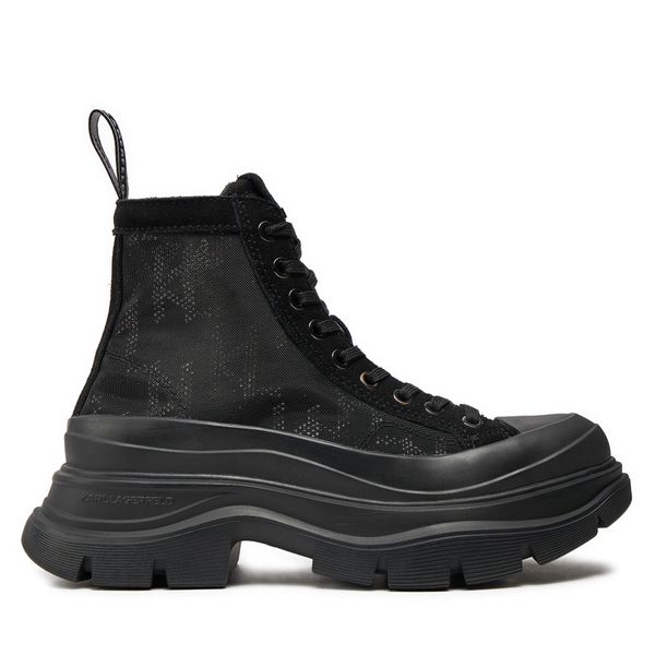 KARL LAGERFELD Tenisice KARL LAGERFELD KL42959G Black Lthr/Textile 400