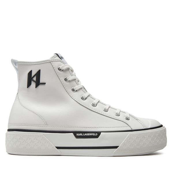 KARL LAGERFELD Tenisice KARL LAGERFELD KL50450 White Lthr 011