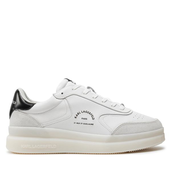 KARL LAGERFELD Tenisice KARL LAGERFELD KL53438 White Lthr 011