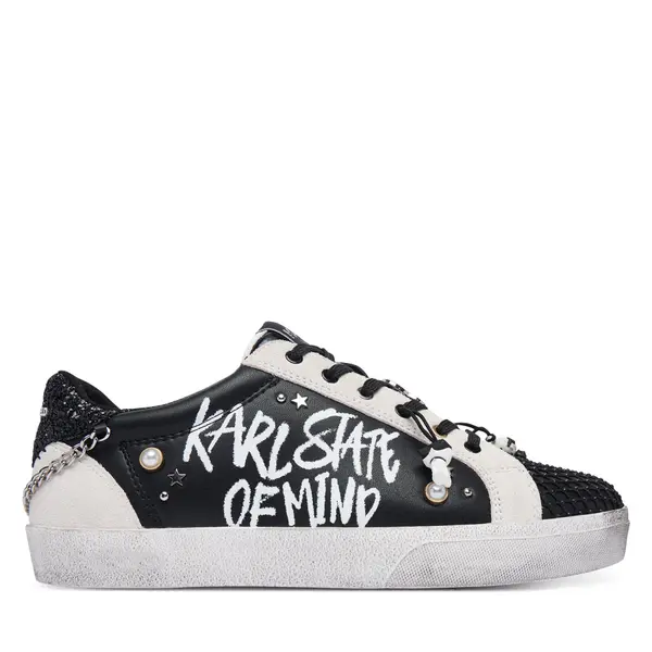Karl Lagerfeld Tenisice KARL LAGERFELD KL60116S Crna