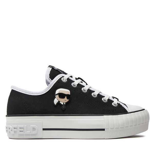 KARL LAGERFELD Tenisice KARL LAGERFELD KL60424 Black Canvas 900