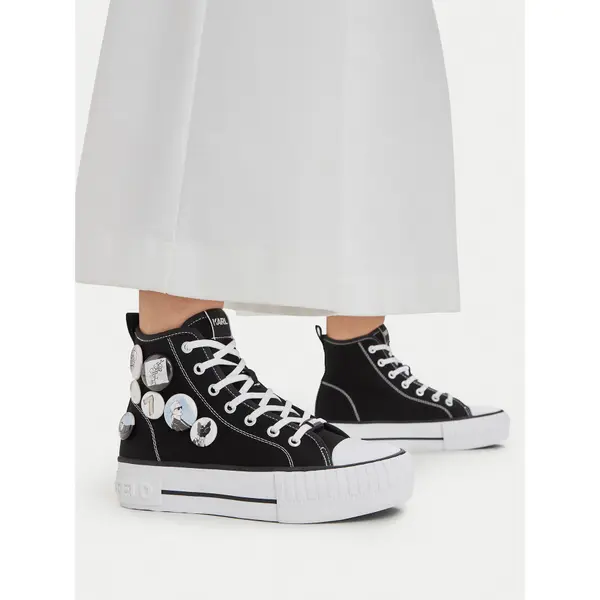 Karl Lagerfeld Tenisice KARL LAGERFELD KL60459 Crna