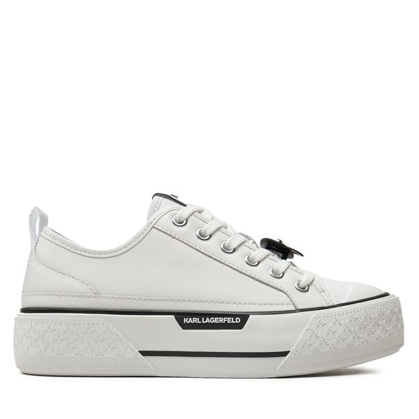 KARL LAGERFELD Tenisice KARL LAGERFELD KL60610 White Lthr 011