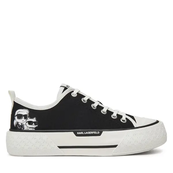 Karl Lagerfeld Tenisice KARL LAGERFELD KL60614T Crna