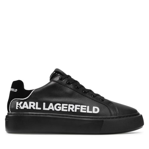 KARL LAGERFELD Tenisice KARL LAGERFELD KL62210 00X Black Lthr/Mono