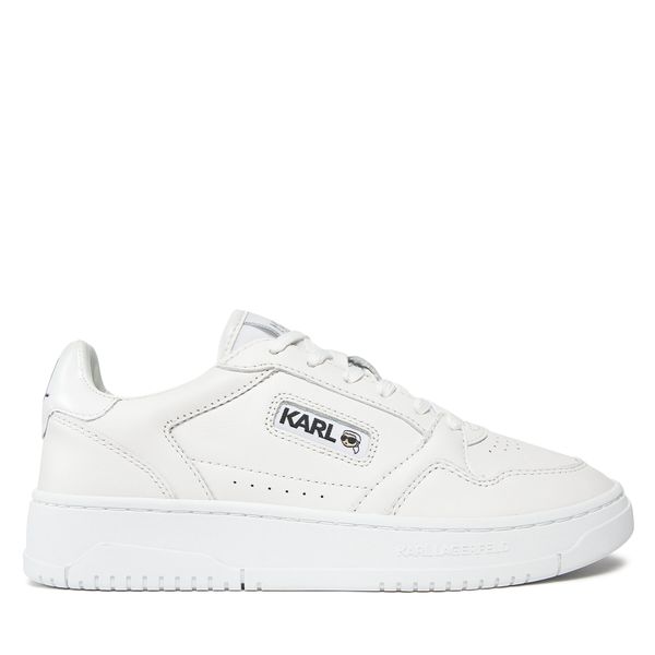 KARL LAGERFELD Tenisice KARL LAGERFELD KL63024 White Lthr/Mono 01W