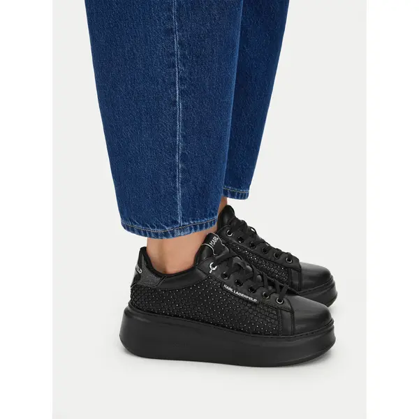 Karl Lagerfeld Tenisice KARL LAGERFELD KL63577N Crna