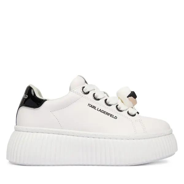 Karl Lagerfeld Tenisice KARL LAGERFELD Kreeper Lo KL42336T Bijela