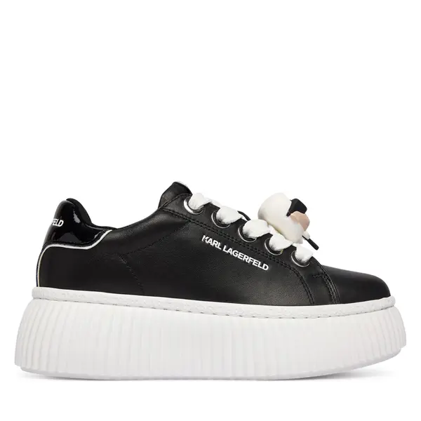 Karl Lagerfeld Tenisice KARL LAGERFELD Kreeper Lo KL42336T Crna