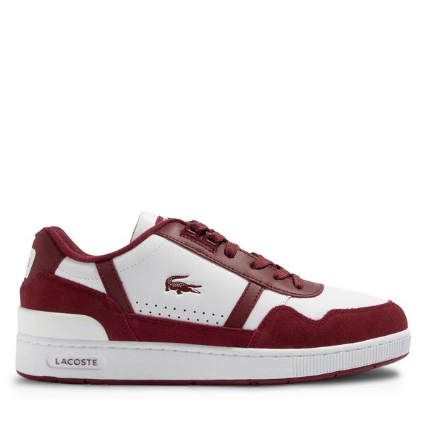 Lacoste Tenisice Lacoste T-Clip 746SMA0070 Wht/Burg 2G1