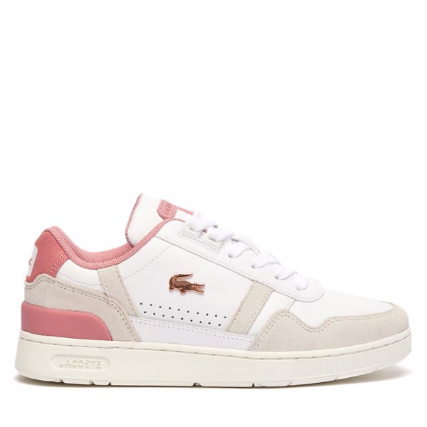 Lacoste Tenisice Lacoste T-Clip 747SFA0082 Wht/Lt Pnk 1Y9