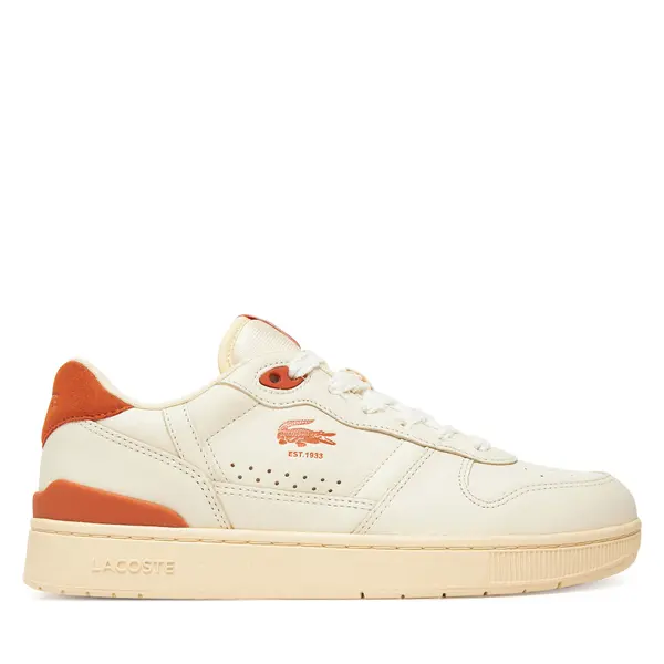 Lacoste Tenisice Lacoste T-Clip Set 749SMA0074157 Écru