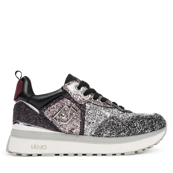 Liu Jo Tenisice Liu Jo Maxi Wonder Glitter 01 BF5009 TX007 Srebrna